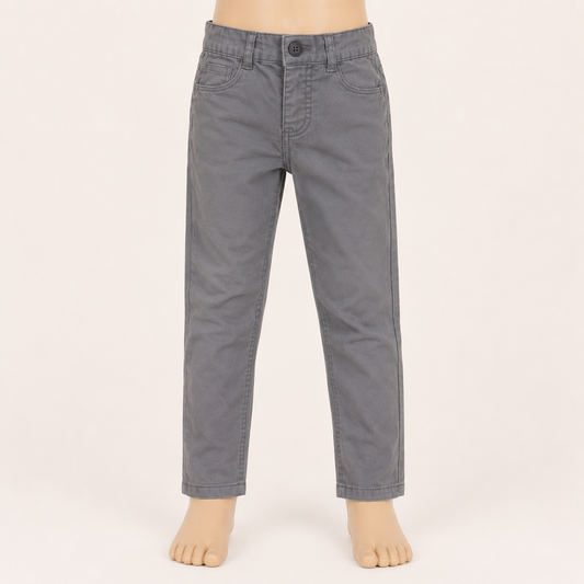 Baby boy skinny cotton pants 3-12yrs