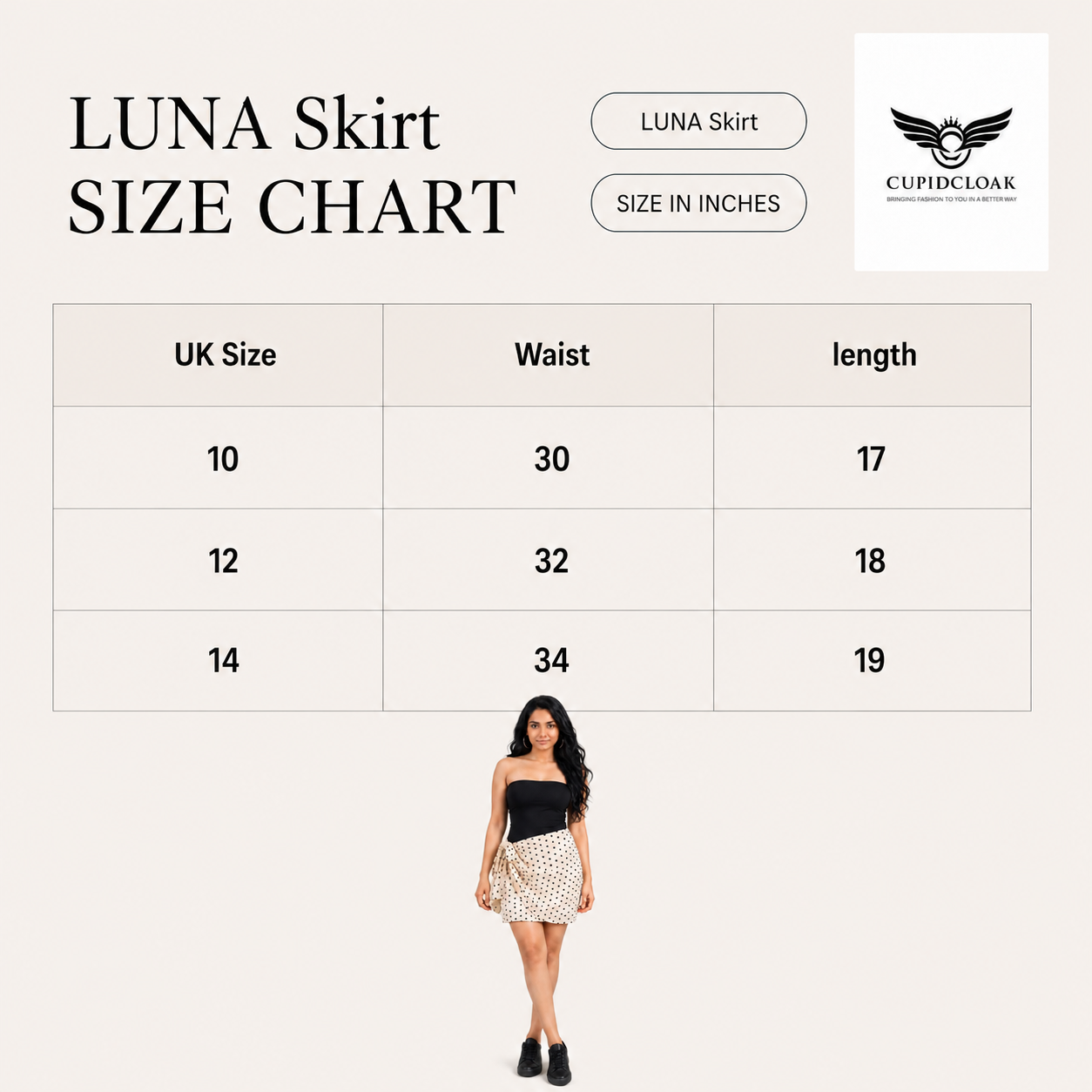 LUNA Tie-Wrap Skirt