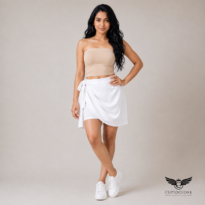 LUNA Tie-Wrap Skirt