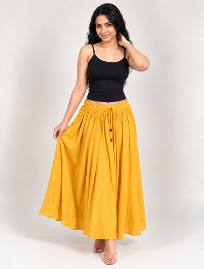 SHEELA Gathered Skirt (free size)