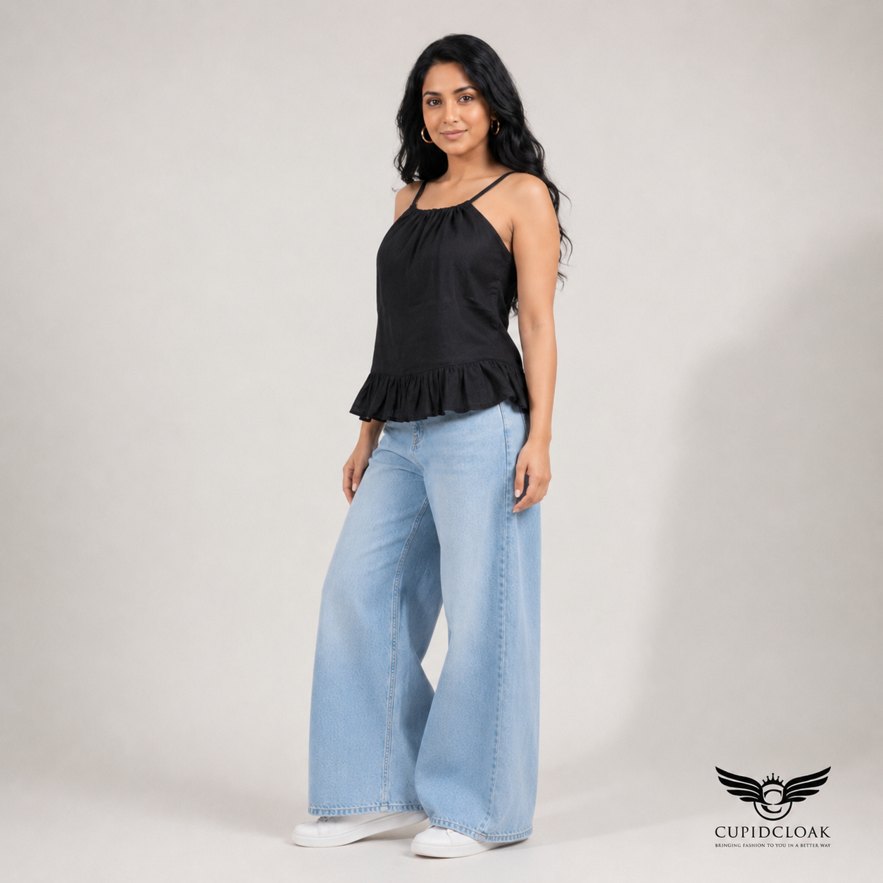 SERENE drawstring neck Camisole / Tank Top
