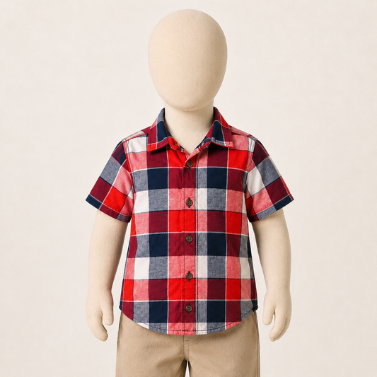 Baby boy shirt - printed 1-5yrs