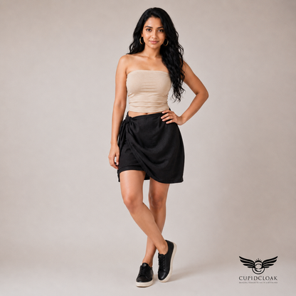 LUNA Tie-Wrap Skirt