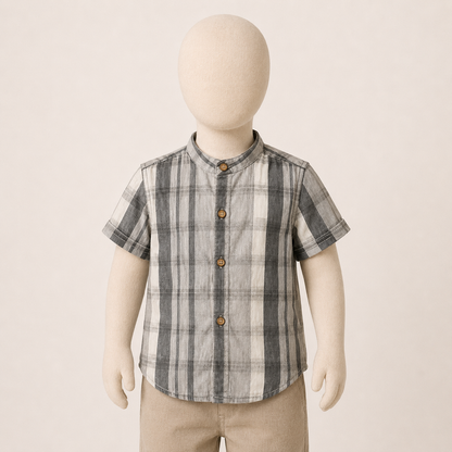 Baby Boy Shirts (checked) 2-6yrs