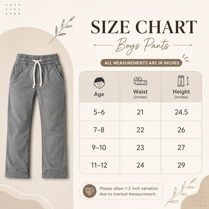 Kids Cotton Pants