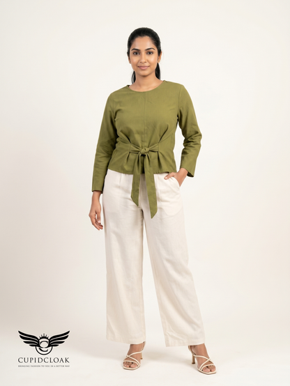 SHELLY Long Sleeve Top on offer
