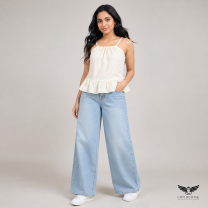 SERENE drawstring neck Camisole / Tank Top