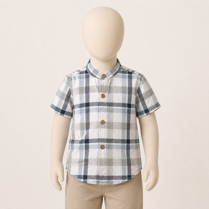 Baby Boy Shirts (checked) 2-6yrs