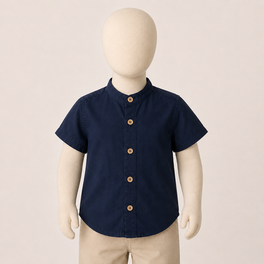 Baby Boy Shirt (Solid) 03-24 months